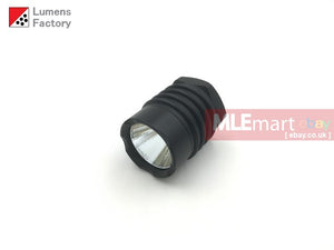 MLEmart.com - Lumens Factory E Series KL1 Style 1 Mode Head Unit (2.7V-4.5V) - Nichia 319B Cool White (HA3 Black, Cren Bezel)