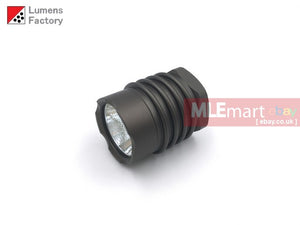 MLEmart.com - Lumens Factory E Series KL1 Style 1 Mode Head Unit (2.7V-4.5V) - Nichia 319B Cool White (HA3 Natural, Cren Bezel)