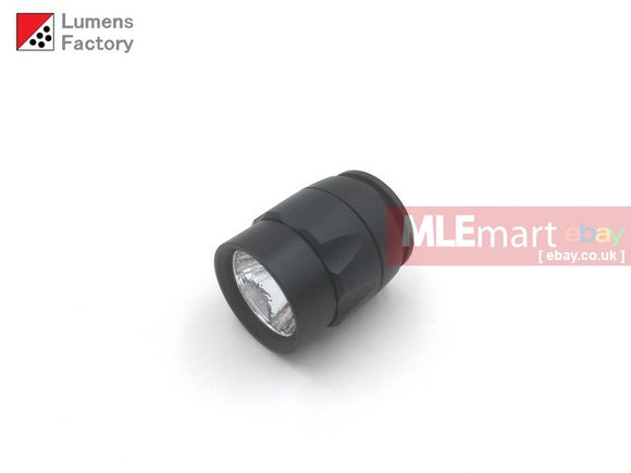 MLEmart.com - Lumens Factory E Series KL4 Style 1 Mode Head Unit (2.7V-4.5V) - Nichia 319B Cool White (HA3 Black, Flat Bezel)