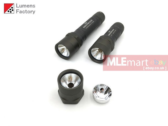 MLEmart.com - Lumens Factory E Series Elite Head Unit for Incandescent and LED Tower Modules HA3 Natural - Aluminum HA3 Natural Flat Bezel