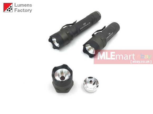 MLEmart.com - Lumens Factory E Series Elite Head Unit for Incandescent and LED Tower Modules HA3 Natural - QPQ Black Defender Bezel