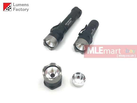 MLEmart.com - Lumens Factory E Series Elite Head Unit for Incandescent and LED Tower Modules HA3 Black - Aluminum HA3 Natural Flat Bezel