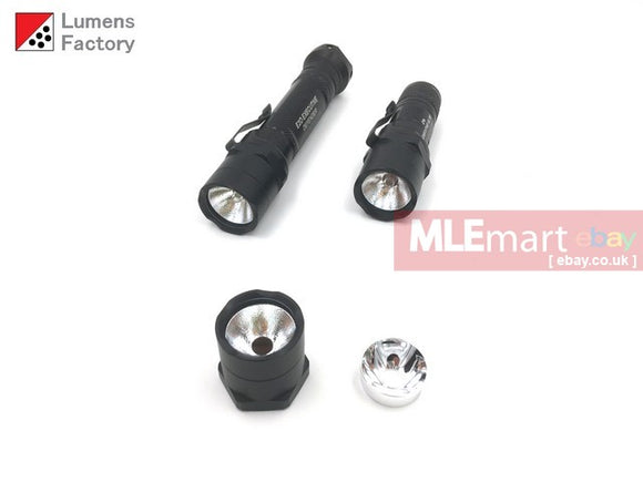 MLEmart.com - Lumens Factory E Series Elite Head Unit for Incandescent and LED Tower Modules HA3 Black - Aluminum HA3 Natural Crenelated Bezel