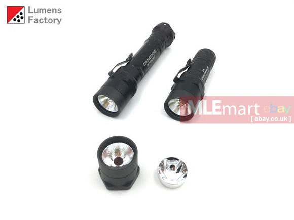 MLEmart.com - Lumens Factory E Series Elite Head Unit for Incandescent and LED Tower Modules HA3 Black - QPQ Black Flat Bezel