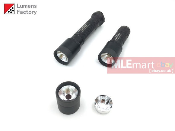 MLEmart.com - Lumens Factory E Series Smoothie Head Unit for Incandescent and LED Tower Modules HA3 Black - QPQ Black Flat Bezel