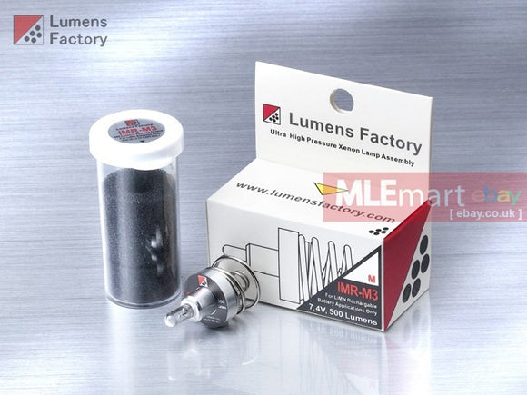 MLEmart.com - Lumens Factory IMR-M3 (7.4V, 500 Lumens) Special High Output Lamp Assembly