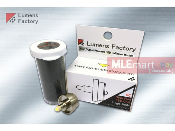 MLEmart.com - Lumens Factory Scorpion-LED for Streamlight Scorpion, TL-2, Nightfighter, NF-2, Polytac