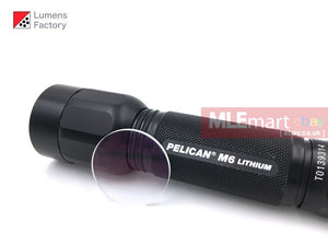 MLEmart.com - Lumens Factory Pelican M1, M3, M6 Replacement Tempered UCL Lens, Optical Coated