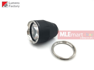 MLEmart.com - Lumens Factory Seraph D36 Head Unit (Gen 3) for Surefire P/Z/C, Cree XHP50.2 LED - HA3 Flat / Matt Black