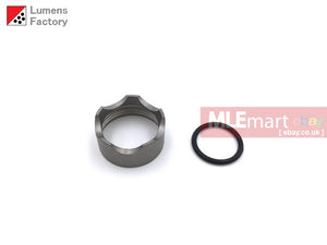 MLEmart.com - Lumens Factory Titanium Defender Bezel Ring for Surefire E Series Elite Bezels and KL1, KL4