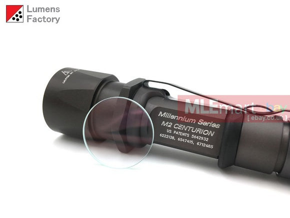 MLEmart.com - Lumens Factory Surefire Z32 Head Unit (LU60, M2, M951, M952, L5, L7, KL3, KL5, KL7) Replacement Tempered UCL Lens, Optical Coated