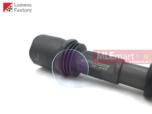 MLEmart.com - Lumens Factory Surefire Z46 Head Unit (M3, M500, M900, M961, M962, L6, KL2, KL6) Replacement Tempered UCL Lens, Optical Coated