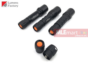 MLEmart.com - Lumens Factory Seraph Tailstanding Tailcap, 3A Forward Clicky for Surefire P/Z/G/C - HA3 Black Version