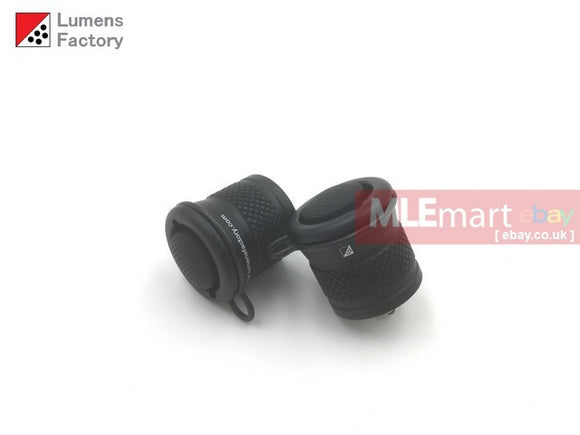 MLEmart.com - Lumens Factory E Series E2T Style Tailcap - HA3 Black Version