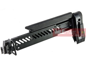 LCT Airsoft Z-Series PT-1 AK Classic Foldable Buttstock - Black - MLEmart.com