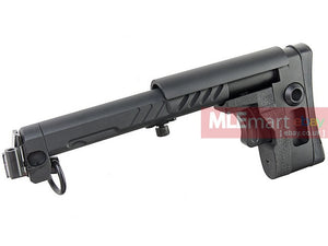 LCT Airsoft Z-Series PT-3 AK Classic Foldable Buttstock - Black - MLEmart.com