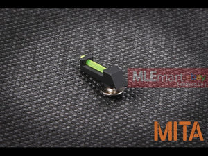 MLEmart.com - MITA CNC aluminum front sight G series for Marui - MITA-P104-BK