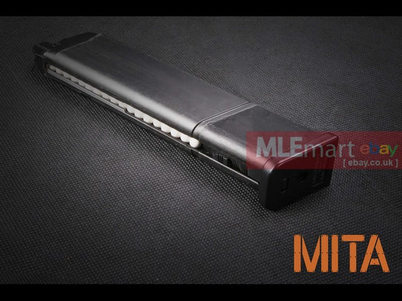 MLEmart.com - MITA Magazine extension for Glock series - MITA-P109-BK