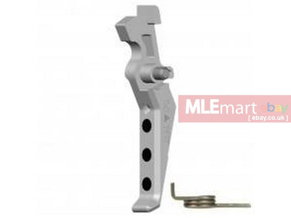 MLEmart.com - Maxx CNC ALUMINUM ADVANCED TRIGGER (STYLE E) (SILVER)