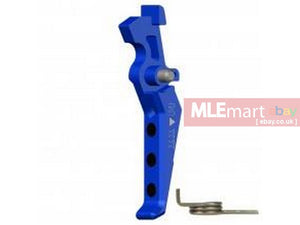 MLEmart.com - Maxx CNC ALUMINUM ADVANCED TRIGGER (STYLE E) (BLUE)