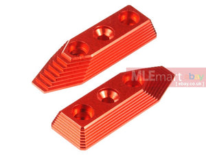 MLEmart.com - Maxx CNC Aluminum Barrel Screw Support (Style B) (Red) - VFC SCAR-L/H