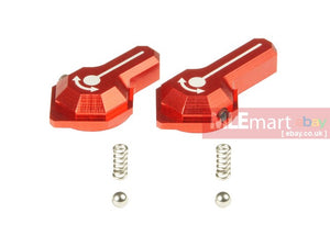 MLEmart.com - Maxx CNC Aluminum Low Profile Selector Lever (Style B) (Red) - VFC SCAR-L/H