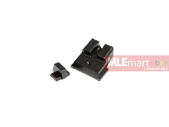 MLEmart.com - New-Age M&P steel front & rear sight set for WE M&P series GBB