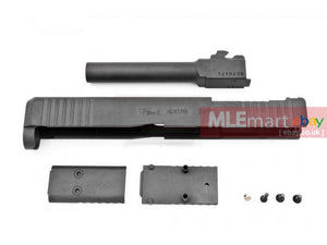 MLEmart.com - Pro-Arms 17 Gen5 Style MOS Steel Slide Set for Umarex Glock 17 Gen5 GBBP ( Black - Limited Edition )