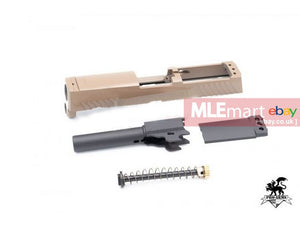 MLEmart.com - Pro-Arms CNC Steel P320 M18 Slide Kit for SIG / VFC M17 GBB series ( FDE ) ( Cerakote Limited Edition )