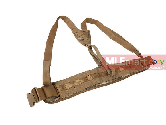 MLEmart.com - Pantac Molle Cummerbund with Y-shape Suspender,Small,Cordura,Camo