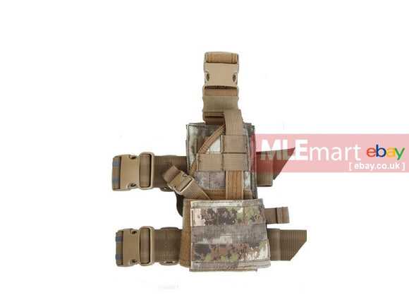 MLEmart.com - Pantac Molle Thunder Universal Dropleg Holster,Cordura,Camo