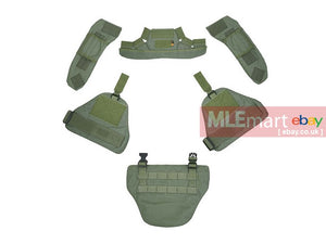 MLEmart.com - Pantac Releasable Molle Armor Croutch Protective Pad,Cordura