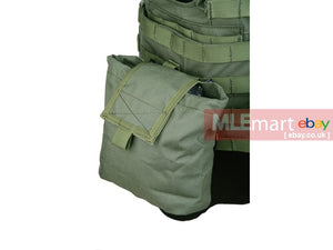 MLEmart.com - Pantac Molle Foldable Magazine Drop Pouch,Cordura