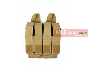 MLEmart.com - Pantac Molle M16 Double Mag& 9mm 4-Mag Pouch Wiht Hard Insert,Cordura