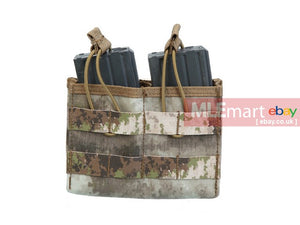 MLEmart.com - Pantac Molle  EV Universal Double Mag Pouch,Cordura,Camo