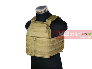 MLEmart.com - Pantac Molle HPC Plate Carrier with Cummerbund,Medium,Cordura