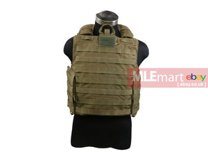 MLEmart.com - Pantac Releaseable Molle Armor Marinetime Version,Armor Cover Only, Medium,Cordura