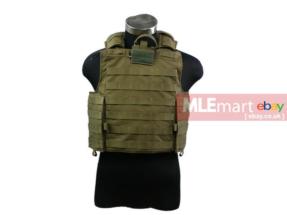 MLEmart.com - Pantac Releaseable Molle Armor Marinetime Version,Armor Cover Only, Small,Cordura