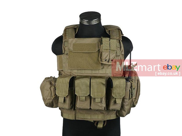 MLEmart.com - Pantac Releaseable Molle Armor Land Version Large,Cordura