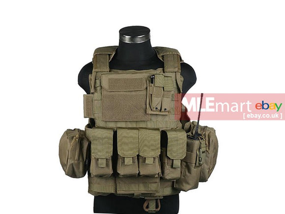 MLEmart.com - Pantac Releaseable Molle Armor Land Version X-Large,Cordura