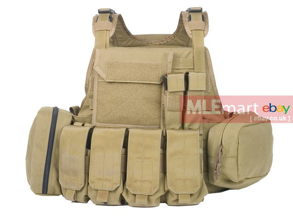 MLEmart.com - Pantac Strike Plate With Pouch Set,Medium,Cordura