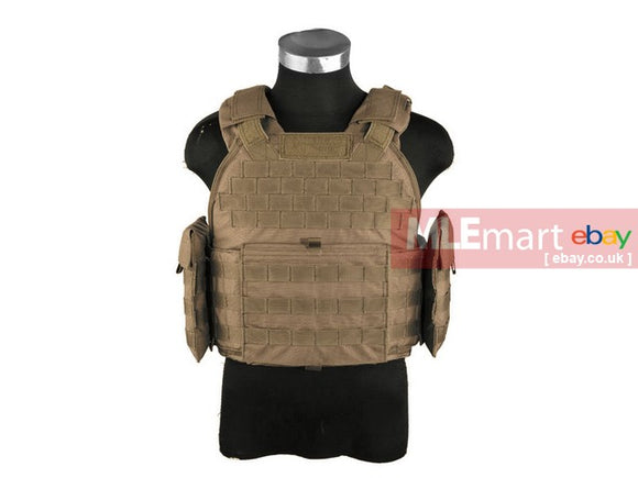 MLEmart.com - Pantac Molle SPC Armor Vest, Small,Cordura