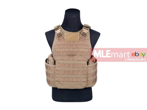 MLEmart.com - Pantac Molle IMTV/PC Vest,Medium,Cordura,Coyote Brown