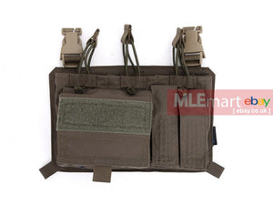 MLEmart.com - Pantac XPC 2.0 FRPU Click-on Front Triple Rifle & Pistol Mag Pouch & Ultility Pouch,Cordura