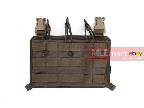 MLEmart.com - Pantac XPC 2.0 QRRT Click-On Tripple Rifle Mag Pouch,Cordura