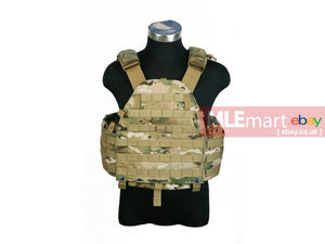 MLEmart.com - Pantac Molle 6094 Plate Carrier With Commerbund,Medium,Cordura,Camo