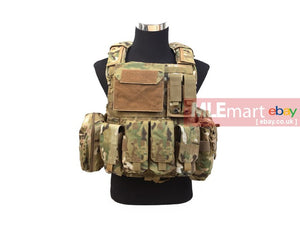 MLEmart.com - Pantac Releaseable Molle Armor Land Version Large,Cordura,Camo