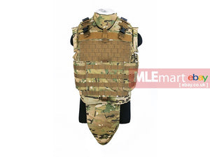 MLEmart.com - Pantac Molle MTV Body Armor,Medium,Cordura,Camo