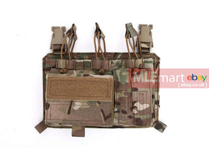 MLEmart.com - Pantac XPC 2.0 FRPU Click-on Front Triple Rifle & Pistol Mag Pouch & Ultility Pouch,Cordura,Camo