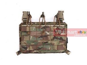 MLEmart.com - Pantac XPC 2.0 QRRT Click-On Tripple Rifle Mag Pouch,Cordura,Camo